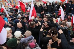 Manifestacja "Tak dla edukacji, nie dla deprawacji" w Warszawie