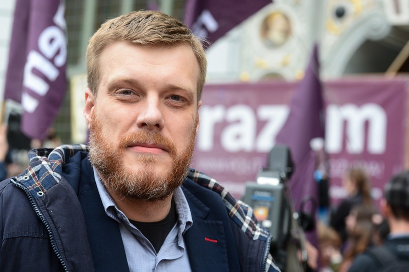 Manifestacja działaczy i zwolenników partii Razem "Czas przywrócić pracy godność!" /Lukasz Dejnarowic /Agencja FORUM