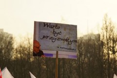 Manifestacja KOD-u w Warszawie