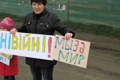 Manifestacja na rzecz ukraińskości Krymu