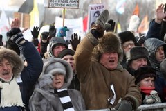 Manifestacja opozycji na ulicach Moskwy