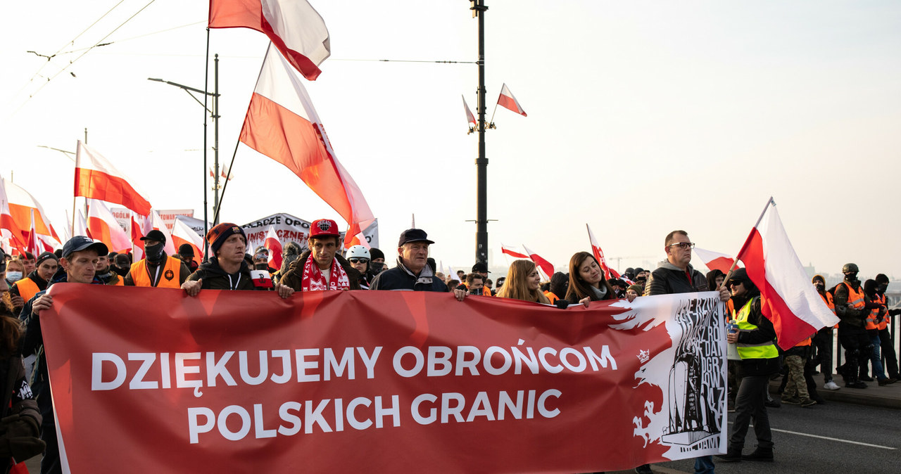 manifestacja poparcia dla Straży Granicznej /East News