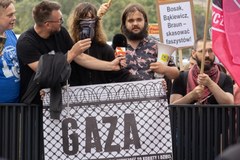Manifestacja stowarzyszenia Zjednoczeni Przeciw Rasizmowi