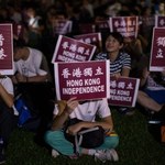 Manifestacja w Chinach na rzecz niepodległości Hongkongu. "Suwerenność należy do ludu"