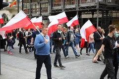 Manifestacja w Łodzi