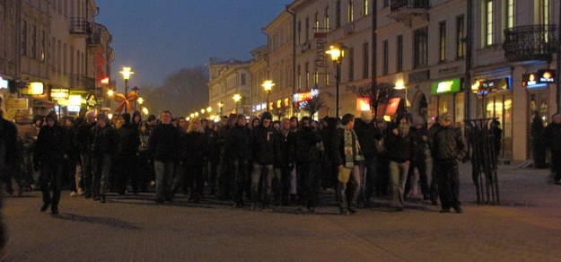 Manifestacja w Lublinie /Krzysztof Kot /RMF FM