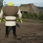Manor Lords: Choć gra nie obsługuje modów, ktoś umieścił w niej postać Shreka