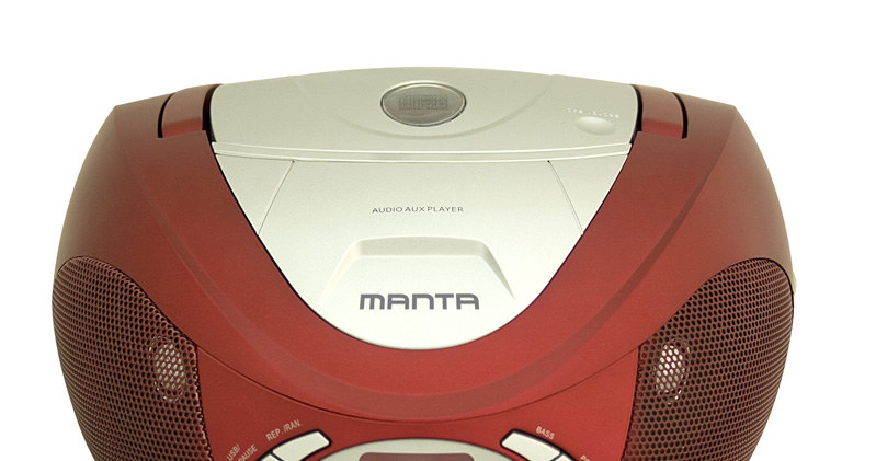 Manta Drop II CD/MP3 Player  Boombox /materiały prasowe