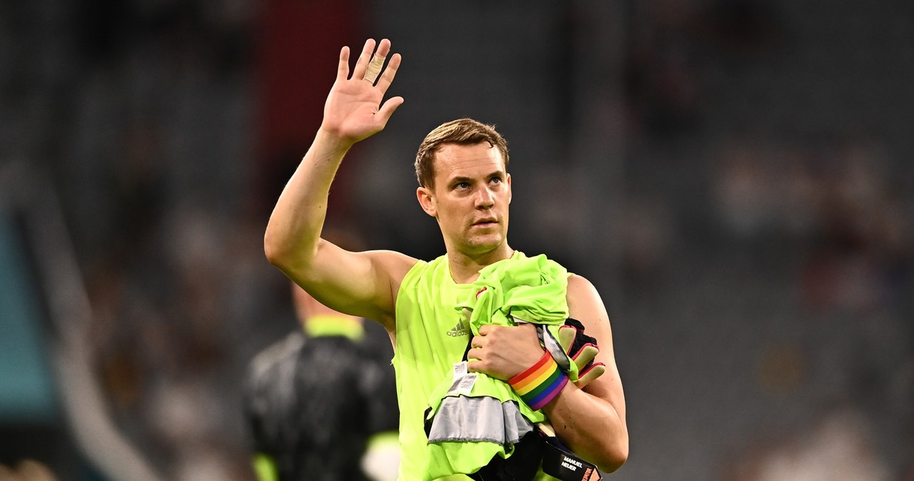 Manuel Neuer po przegranym meczu z Francją /LUKAS BARTH /Getty Images