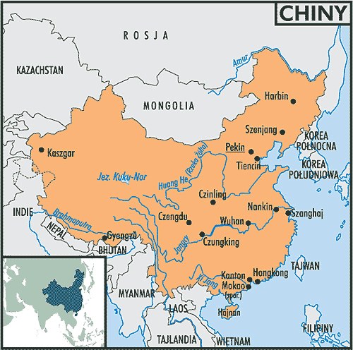 Mapa Chin /Encyklopedia Internautica