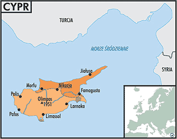 gdzie jest cypr mapa Cypr Encyklopedia W Interia Pl gdzie jest cypr mapa