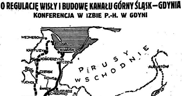 Mapa planowanych inwestycji dla transportu śródlądowego /Archiwum Tomasza Basarabowicza