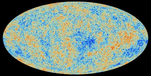 Mapa prezentująca promieniowanie reliktowe we wszechświecie /NASA