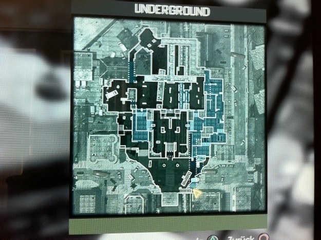Mapa Underground /CDA