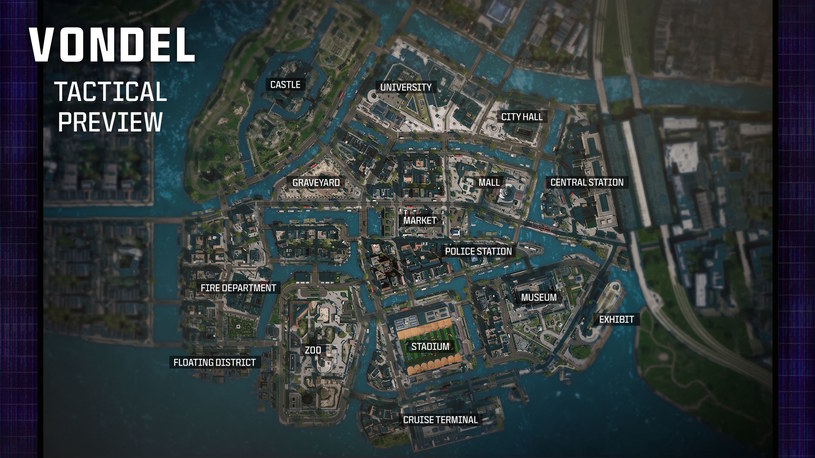 Mapa Vondel w grze Call of Duty Warzone /materiały prasowe
