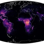Mapa wyładowań atmosferycznych. Rekordzista z ponad 140 000 piorunami rocznie