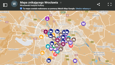 Mapa Znikającego Miasta powstaje we Wrocławiu