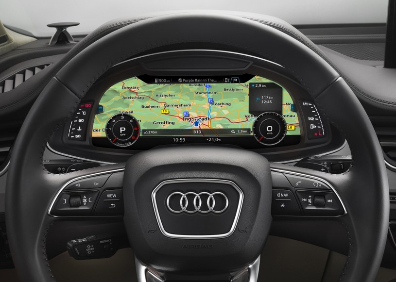 Mapy w Audi A4 /Informacja prasowa
