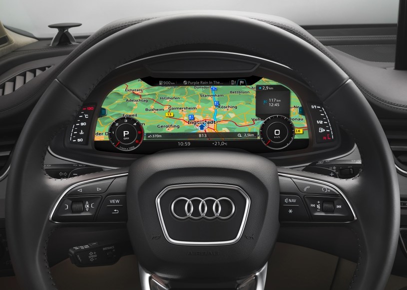Mapy wysokiej rozdzielczości trafią do samochodów Audi /Informacja prasowa