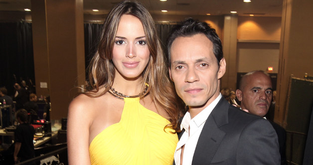 Marc Anthony z narzeczoną /Christopher Polk /Getty Images