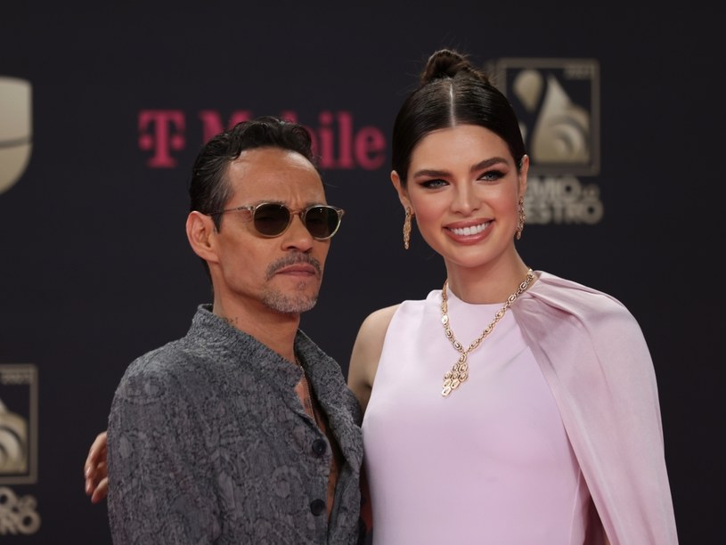 Marc Anthony ze swoją obecną partnerką /Mireya Acierto /Getty Images