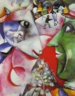 Marc Chagall, Ja i wieś, 1911 /Encyklopedia Internautica
