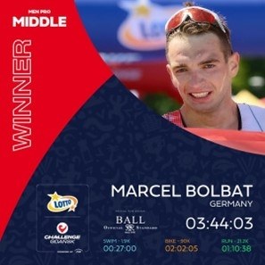 Marcel Bolbat, który wygrał z czasem 3:44.03 /Materiały prasowe