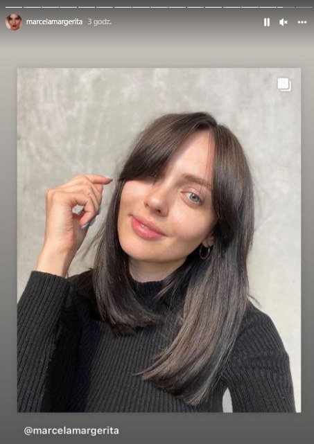 Marcela Leszczak już tak nie wygląda! Nową fryzurę pokazała na Instagramie @marcelamargerita/ /Instagram
