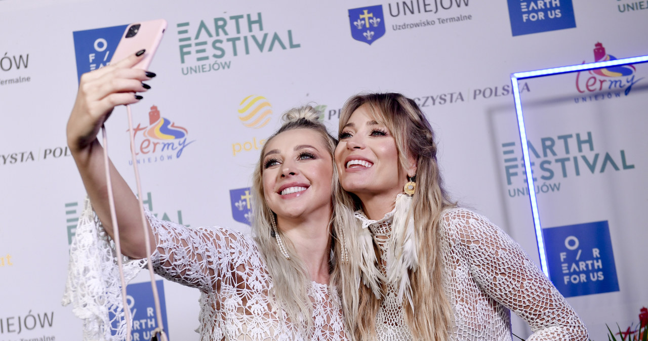 Marcelina Zawadzka i Ilona Krawczyńska na Earth Festival /AKPA