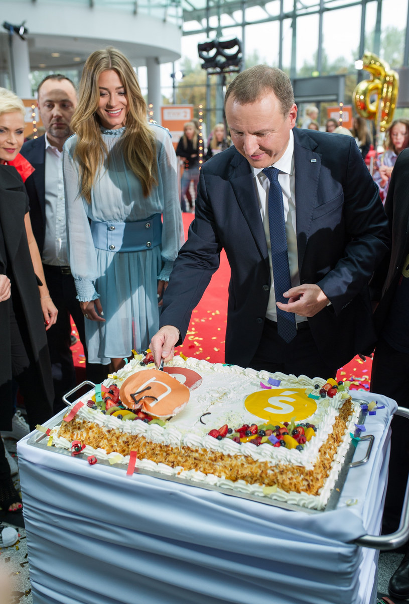 Marcelina Zawadzka i Jacek Kurski /Bartosz Krupa /East News