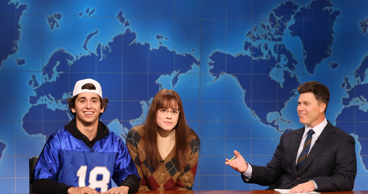 Marcello Hernandez (z lewej) na planie "Saturday Night Live" /NBC /Getty Images