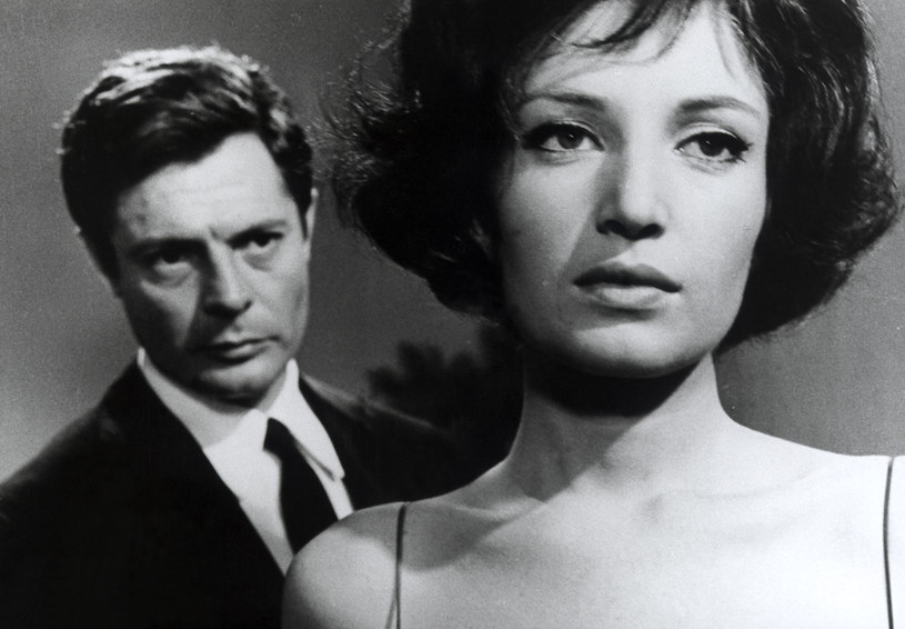 Marcello Mastroianni i Monica Vitti w filmie Antonioniego "Noc" (1961) /AKPA