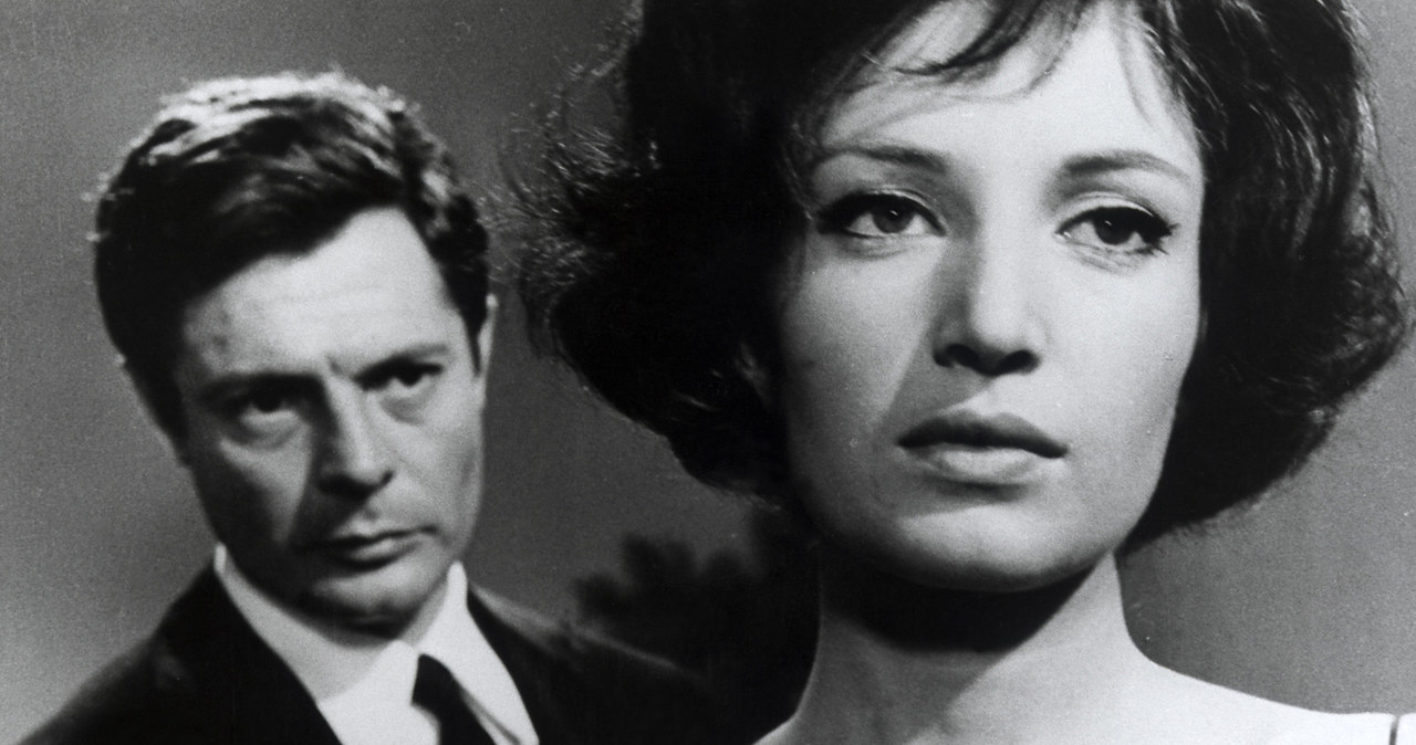 Marcello Mastroianni i Monica Vitti w filmie Antonioniego "Noc" (1961) /AKPA