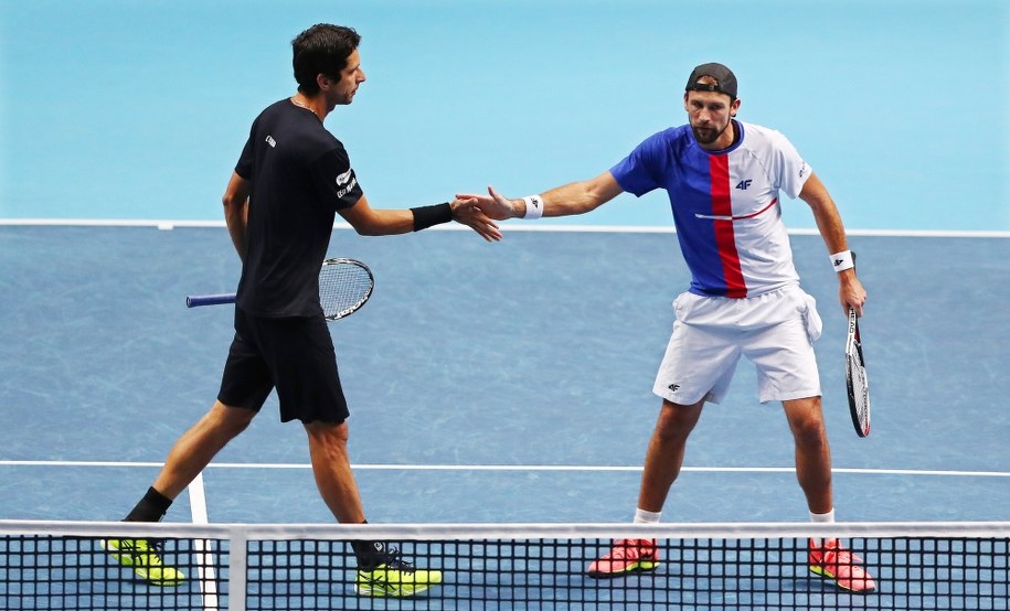 Marcelo Melo i Łukasz Kubot /NEIL HALL /PAP/EPA