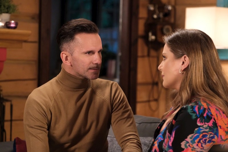 Marcin Bosak i Melania Grzesiewicz  w serialu "M jak miłość" /Źródło: AIM