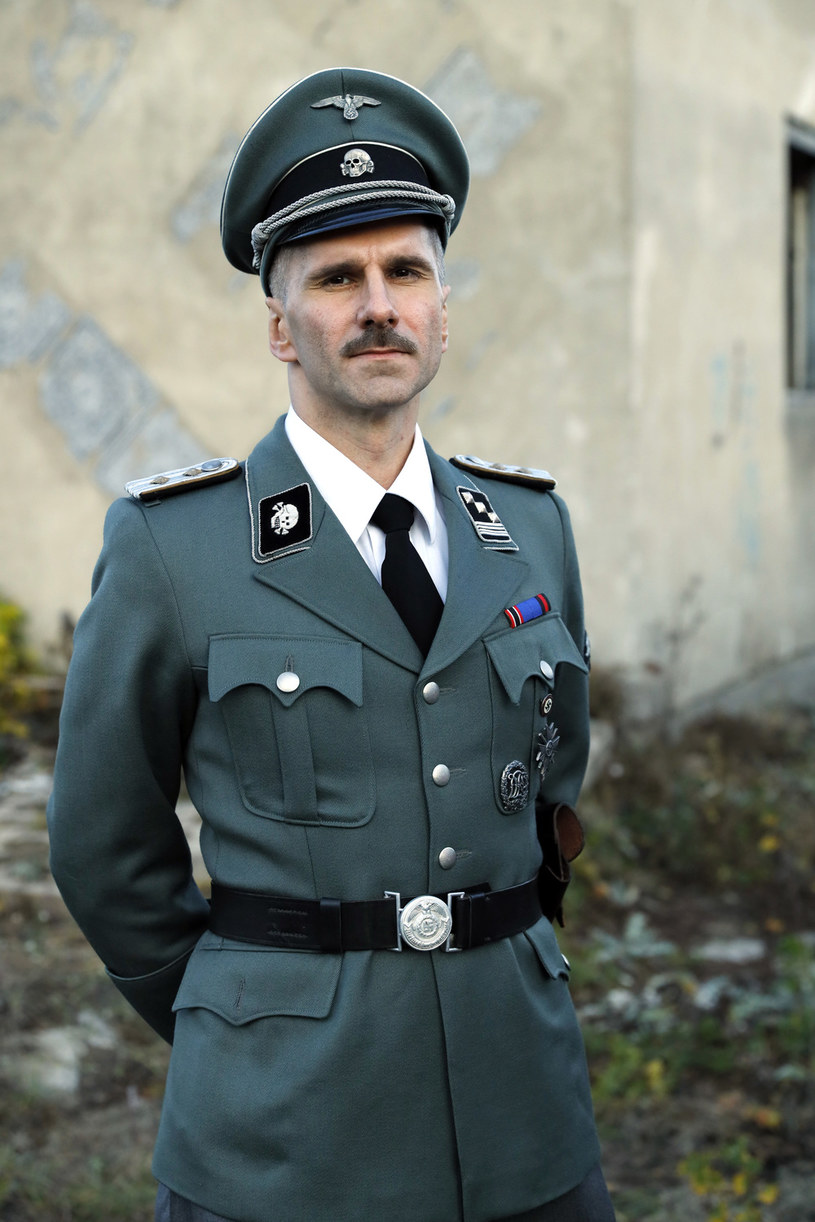 Marcin Bosak  na planie filmu "Mistrz" /AKPA