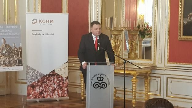 Marcin Chludzinski, prezes KGHM /Informacja prasowa