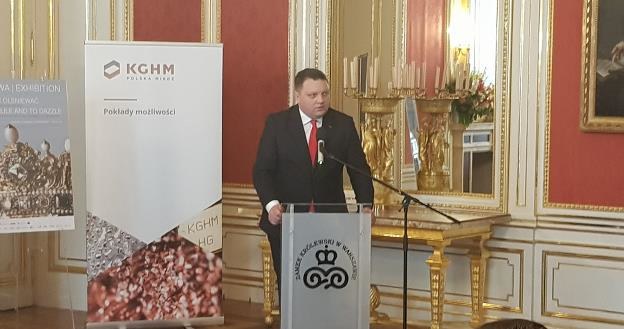 Marcin Chludzinski, prezes KGHM /Informacja prasowa