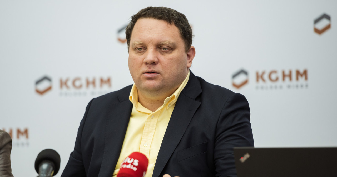 Marcin Chludziński, prezes KGHM /Piotr Dziurman /Reporter
