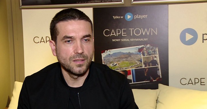 Marcin Dorociński opowiada o serialu "Cape Town". /Newseria Lifestyle/informacja prasowa