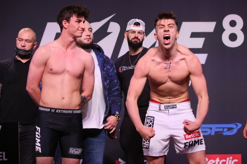 Marcin Dubiel i Kacper Błoński przed galą FAME MMA /Tomasz Radzik /East News