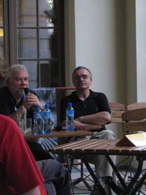 Marcin Giżycki Tadeusz Lubelski (po prawej) /INTERIA.PL