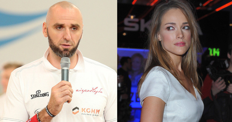 Marcin Gortat, Alicja Bachleda-Curuś, fot. Paweł Wrzecion /Andras Szilagyi /MWMedia