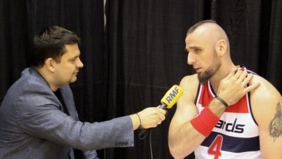 Marcin Gortat: Chcę zajść z zespołem jak najdalej