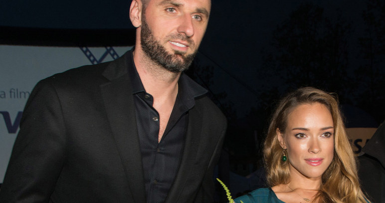 Marcin Gortat i Alicja Bachleda-Curuś coraz częściej pokazują się razem publicznie /Marcin Szkodziński /Agencja FORUM