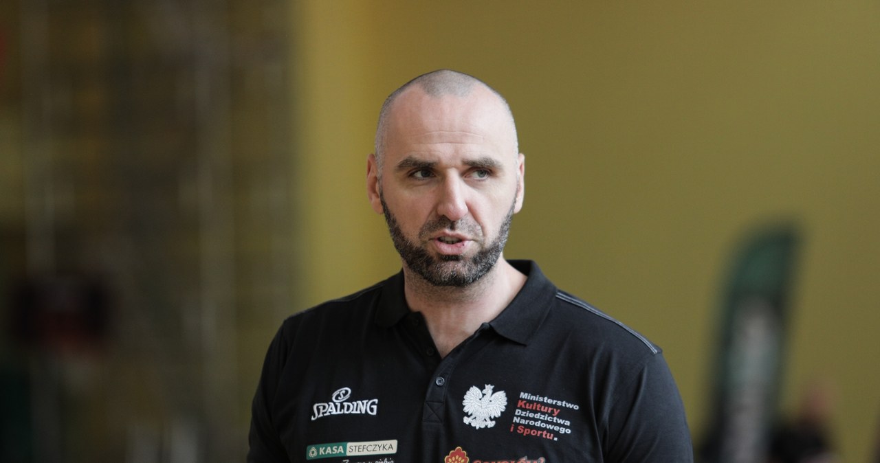 Marcin Gortat na obozie koszykarskim /Andrzej Hulimka  /Agencja FORUM