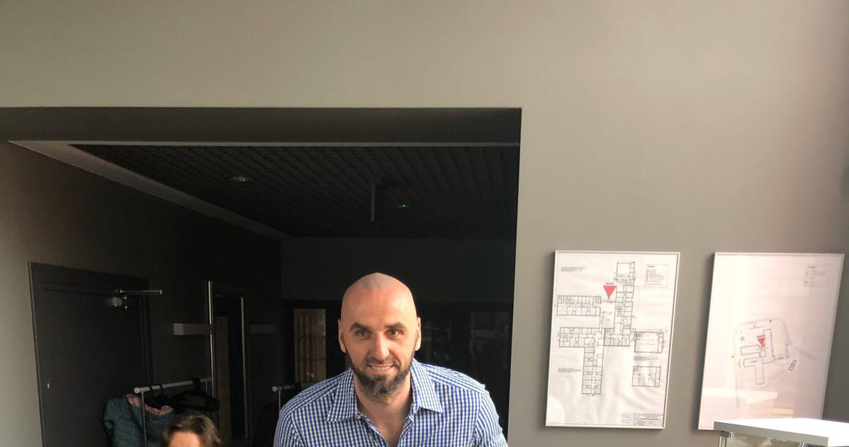 Marcin Gortat odwiedził hospicjum /materiał zewnętrzny