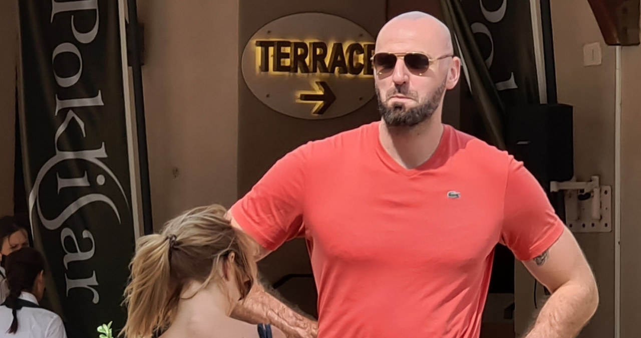 Marcin Gortat z partnerką, fot. PAWEL SKRABA/AGENCJA SE/East News /Alex Marcinowski /East News