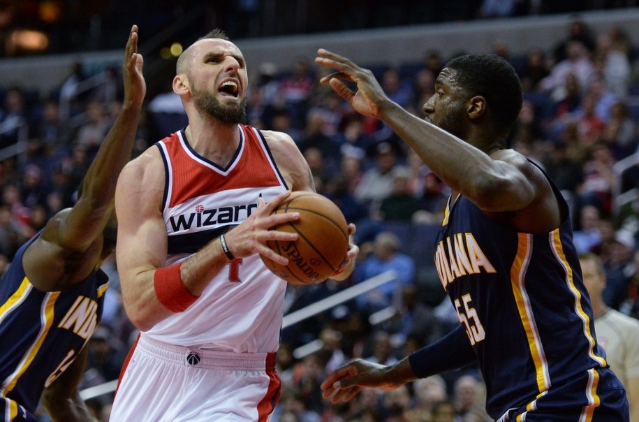 Marcin Gortat / EPA/SHAWN THEW CORBIS OUT  /PAP/EPA