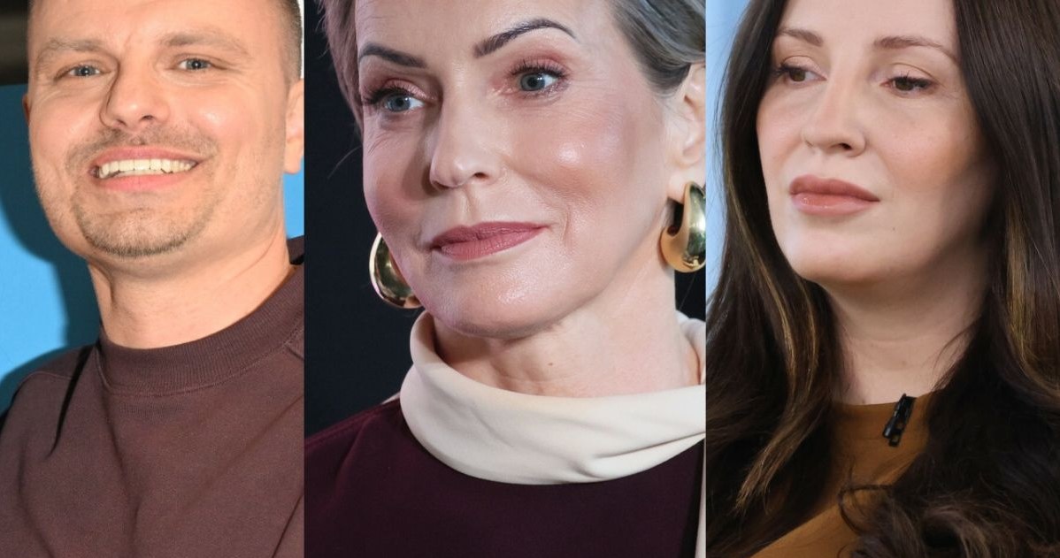 Marcin Hakiel, Paulina Smaszcz, Dominika Serowska /Pawel Wodzynski/East News/ VIPHOTO/East News /East News